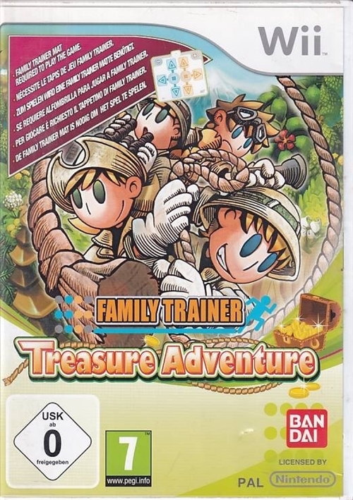 Family Trainer Treasure Adventure - Wii (B Grade) (Used) (Eng)